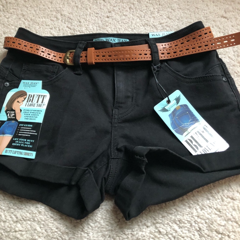 Black Booty Sculpting Shorts